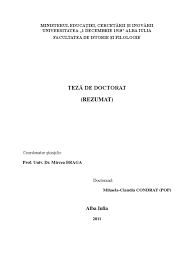 4020/2020 privind derogarea de la activitățile desfășurate în cadrul comisiilor reunite on line vor fi înregistrate integral și vor fi arhivate conform normelor existente pentru documentele de concurs. Teza De Doctorat