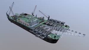 Pioneering spirit will considerably reduce the amount of offshore work associated with platform installation and decommissioning, shifting the work onshore where it is safer and more cost effective. Pioneering Spirit Pipelay Vessel Buy Royalty Free 3d Model By Tim Samedov Citizensnip 0b2e777