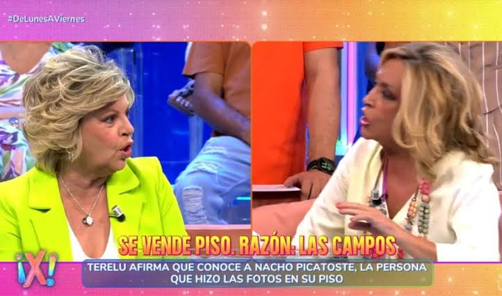 El tenso desencuentro de Lydia Lozano y Terelu Campos en 'De Lunes a  Viernes' en Telecinco: "Yo hago mi trabajo"