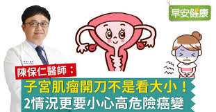 The site owner hides the web page description. å­å®®è‚Œç˜¤é–‹åˆ€ä¸æ˜¯çœ‹å¤§å° 2æƒ…æ³æ›´è¦å°å¿ƒé«˜å±éšªç™Œè®Š æ—©å®‰å¥åº·