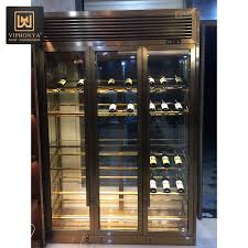 About 34% of these are wine refrigerators, 1% are other refrigerators & freezers. China Modern Gold Stainless Steel Display Refrigerated Wine Cooler Cabinet China Wine Cabinet Liquor Cabinet