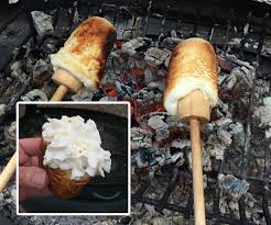 Campfire Biscuit Treat Sticks Campfire Biscuits Campfire Food Camping Desserts