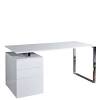 Schreibtisch arbeitstisch pc tisch computertisch mit bücherregal holz tsb11hei. 1