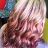 Blonde hair with red highlights is for the daring and adventurous at heart and is the favorite hair color for hot women. 3