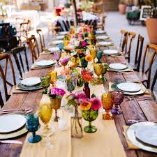 Fowecelt 2 pack mexican serape table runner 14 x 84 inch for mexican party wedding decorations outdoor picnics dining table, fringe cotton handwoven table runners 4.8 out of 5 stars 561 $14.99 $ 14. Diy Restaurant Decoration Ideas Novocom Top