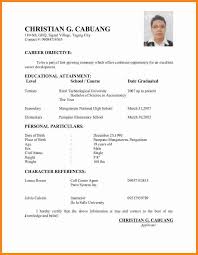 Character References Resume Sample