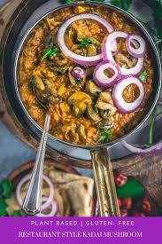 How To Make Restaurant Style Kadai Mushroom Or Karahi Mushroom Stuffed Mushrooms Recipes Vegetarian Recipes