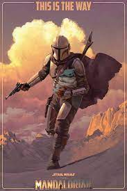 The (/ðə, ðiː/ (listen)) is a grammatical article in english, denoting persons or things already mentioned, under discussion, implied or otherwise presumed familiar to listeners, readers or speakers. Star Wars The Mandalorian On The Run Poster Plakat 3 1 Gratis Bei Europosters