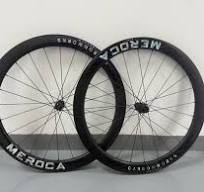 Ruedas De Bicicleta De Carretera De Fibra De Carbono 50mm - Juego Completo,  700C, Para Frenos De Llanta