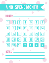 (not just mindate and maxdate)? Print Enjoy This Free Printable No Spend Month Calendar For Any And Every Month If You R Budget Planning Money Management Activities Money Saving Challenge
