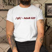 Adult GIF 4chan Logo /gif/ Shirt, Hoodie, Sweatshirt 