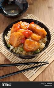 My version of it, you can still have the crunchy middle layer and really soft tender meat inside. Sweet Sour Chicken Image Photo Free Trial Bigstock