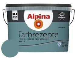 Alpina Wandfarbe Farbrezepte Petrol De Luxe 2 5 L Jetzt Kaufen Bei Hornbach Osterreich