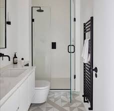 Apart from offering an upscale look to the bathroom, curbless showers allow for the flooring to continue till the shower stall without the necessity of lips and steps. Small Bathroom Design Journal The Shower Lab