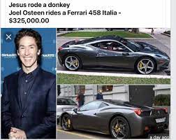 Joel osteen's houston megachurch transforms into shelter. Megachurch Pastor Joel Osteen Blasted For Buying 325 000 Ferrari Lavish Lifestyle Photos