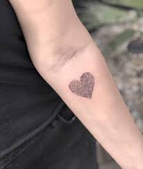 1.10 unique fingerprint heart tattoo. 2 Finger Prints 1 Heart Thanks For The Trust Rosita Tatueringar For Barn Tatuering Mini Tattoos