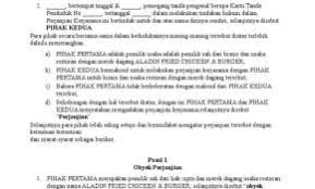 Contoh surat perjanjian kerjasama usaha ini dibuat sebagai bahan panduan bagi siapa saja yang ingin mulai menjalankan usaha bersama. Foto Contoh Surat Perjanjian Kerjasama Usaha 3 Orang 42 Dalam Desain Surat Perjanjian Unik Oleh Post Contoh Surat Perjanjian Kerjasama Usaha 3 Orang Gawe Cv