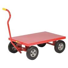 The green thumb 6 cubic feet twin wheel garden cart contains a toupe poly tray, 32 steel frame, 19 never flat tires, black plastic rim, foam comfort grip handle, and a 150 lb capacity. Garden Carts And Garden Wagons For Lawns Landscaping Farms