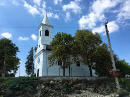 Map of balatonudvari (veszprem region / hungary), satellite view. Szent Marton Puspok Templom Balatonudvardi