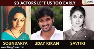 Top 10 south indian actress name list with photos. 23 South Indian Telugu Actors Left Us Too Early Filmy Focus