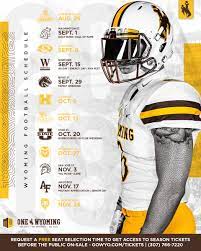Wyoming Cowboy Football On Twitter 2 0 1 8 Schedule Released Buildingsomethingspecial Gowyo