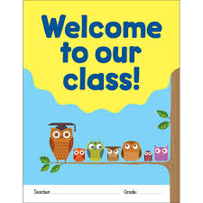 Welcome To Our Class Chart