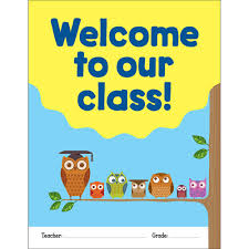 welcome to our class chart