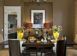 The Best Paint Colors For Low Light Rooms Brown Dining Room Dining Room Paint Decor