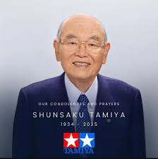 RIP Mr. Tamiya😞 OUR CONDOLENCES AND CONDOLENCES:ANDPRAYERS PRAYERS  SHUNSAKU SHUNSAKUTAMIYA TAMIYA 1934-2025 1934- 2025 TAMIYA