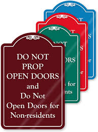 Storm doors serve several important purposes for your home. Download Hd Keep Door Closed Signs Do Not Prop Door Open Signs Please Supervise Your Children Transparent Png Image Nicepng Com