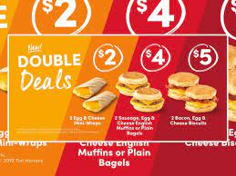 Tim Hortons Introduces New Double Deals Menu Food Food And Drink R Fastfood