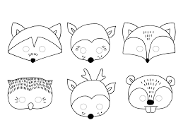 Coloriages miraculous les aventures de ladybug et chat noir. Masque Woodland Art Et Festif