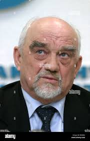 Igor Smirnov president of the Transdnestr Moldovan Republic during a press  conference