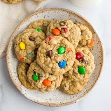 Soft And Chewy Monster Cookies Live Well Bake Often Chewy Monster Cookie Recipe Monster Cookies Recipe Monster Cookies