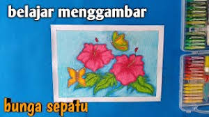 Karena pada gambar bunga ada banyak sudut sempit yang tida bisa sembarangan dalam mewarnainya. Cara Menggambar Dan Mewarnai Bunga Sepatu Menggambar Bunga Yang Mudah Youtube