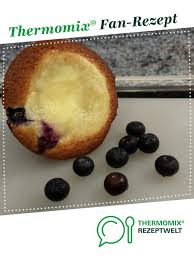 Blaubeer Muffins Mit Vanillecreme Rezept Rezepte Rezepte Thermomix Thermomix Rezepte