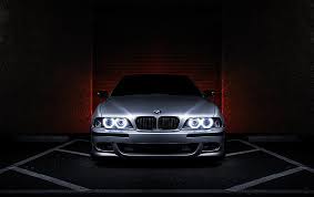 The great collection of cat eyes wallpaper for desktop, laptop and mobiles. Hd Wallpaper Silver Bmw E39 M5 Metallic Angel Eyes 540i 5 Series Car Wallpaper Flare