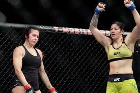 She won the fight via technical knockout early in the first round after a kick to zingano caused an eye injury that didn't allow her to continue. Ufc 222 Results Arlovski Wins Decision Over Struve Vieira Outpoints Zingano Bloody Elbow