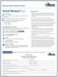 Money order form pdf download. Nevada Money Order Deposit Form Download Printable Pdf Templateroller