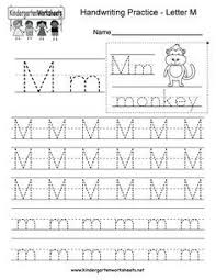 Kindergarten Letter M Writing Practice Worksheet This Series Of Handwriting Alphabet Worksheet Writing Practice Worksheets Writing Worksheets Writing Practice
