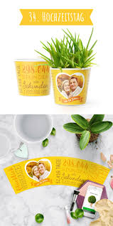 34 Hochzeitstag Amberhochzeit Geschenke Zum 34 Hochzeitstag Einfach Gemacht Auf Diesem Blumentopf Werden Die 34 Gemei Hochzeitstag Hochzeit Amberhochzeit
