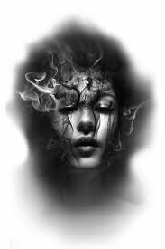 Black And White Womans Face Tattoo Design Pin By Ionut Saplacan On Tatowierung Frau Face Tattoos For Women Grey Tattoo Black And Grey Tattoos