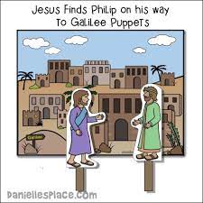 Print the circle on brown construction paper. Philip And Nathanael Bible Crafts
