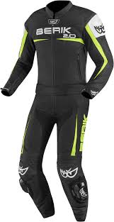 Berik Flumatic Two Piece Motorcycle Leather Suit