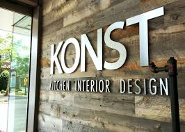 Indoor Dimensional Lettering Storefront Signage Metal Logo Signage Storefront Signs
