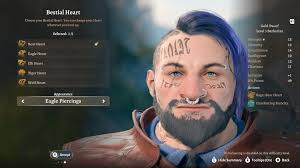 Karlach's Piercings in Baldur's Gate III with Wildheart Barbarian Subclass