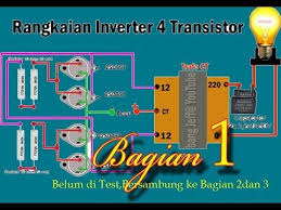 Skema rangkaian inverter dc 12v to ac 220v tegangan 100w sumber . Skema Inverter Dc To Dc Ct Sederhana Masnurul