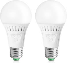 Elrigs Motion Sensor Light Bulb With Dusk To Dawn E26 Base 7w Led 60w Equivalent Warm White 3000k Motion Sensitivity Time And Twilight Setting Adjustable 2 Pack Amazon Com
