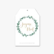 Après avoir récolté les branches que. Etiquette Cadeau Eucalyptus De Noel Commandez Ou Telechargez