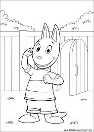 Free printable backyardigans coloring pages. Drawings To Paint Colour Backyardigans Print Design 003
